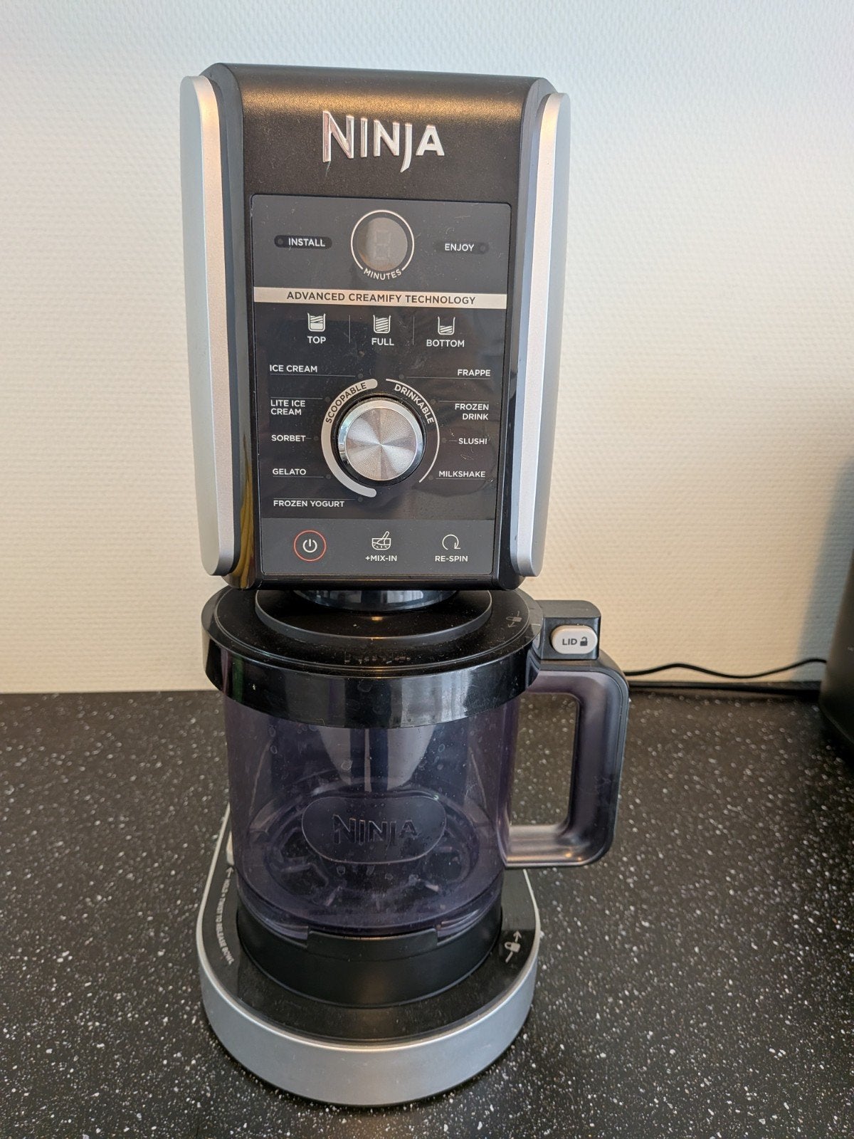 Ninja CREAMi Deluxe NC502EU ijsmachine - 10 programma's, Witgoed en Apparatuur, Ophalen, Zo goed als nieuw