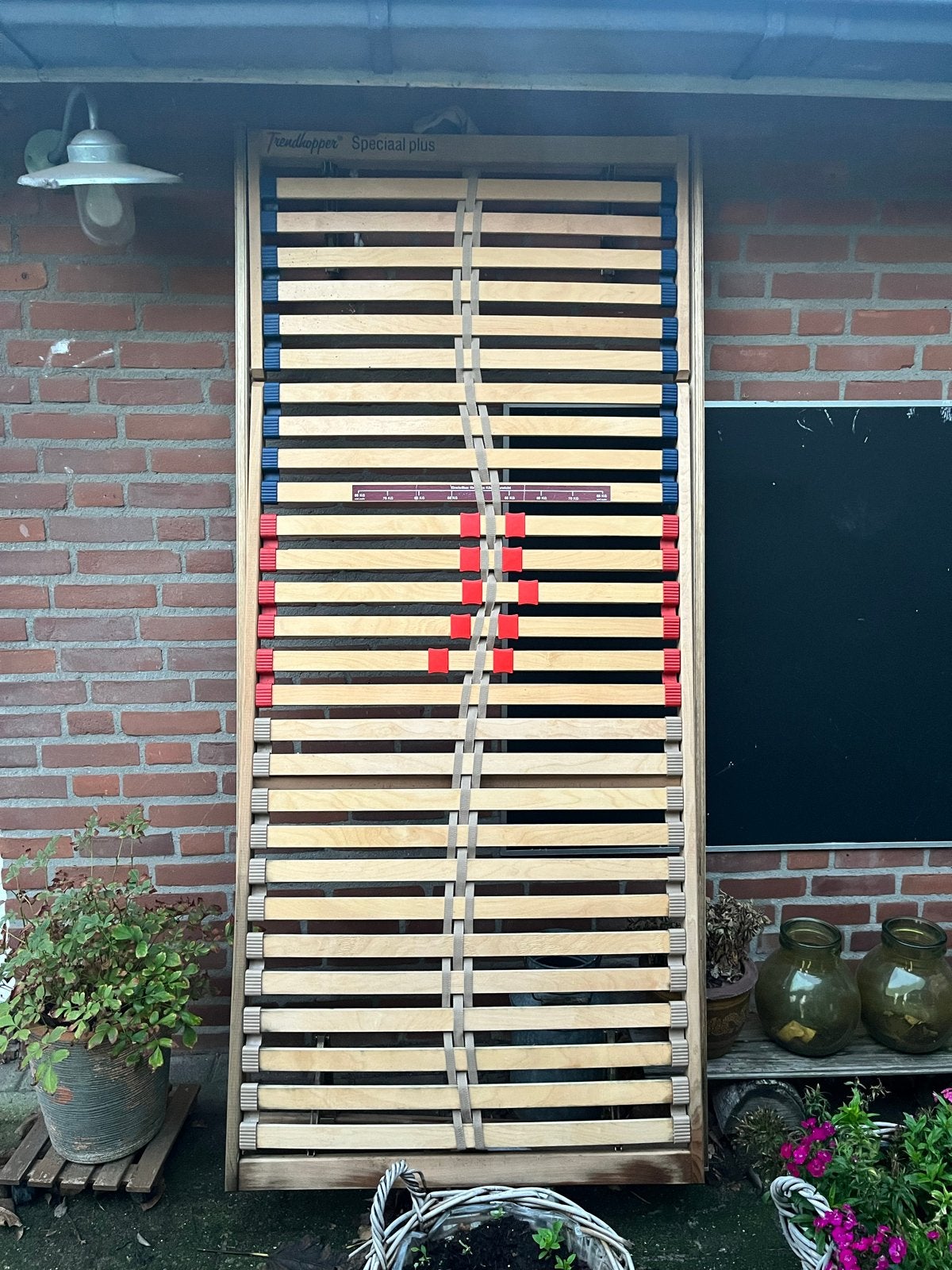 Eenpersoons lattenbodem 'Trendhopper Speciaal plus', Ophalen, Gebruikt, 90 cm, Eenpersoons