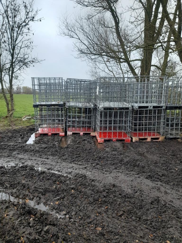 Ibc kratten, Minder dan 3 m³, Ophalen