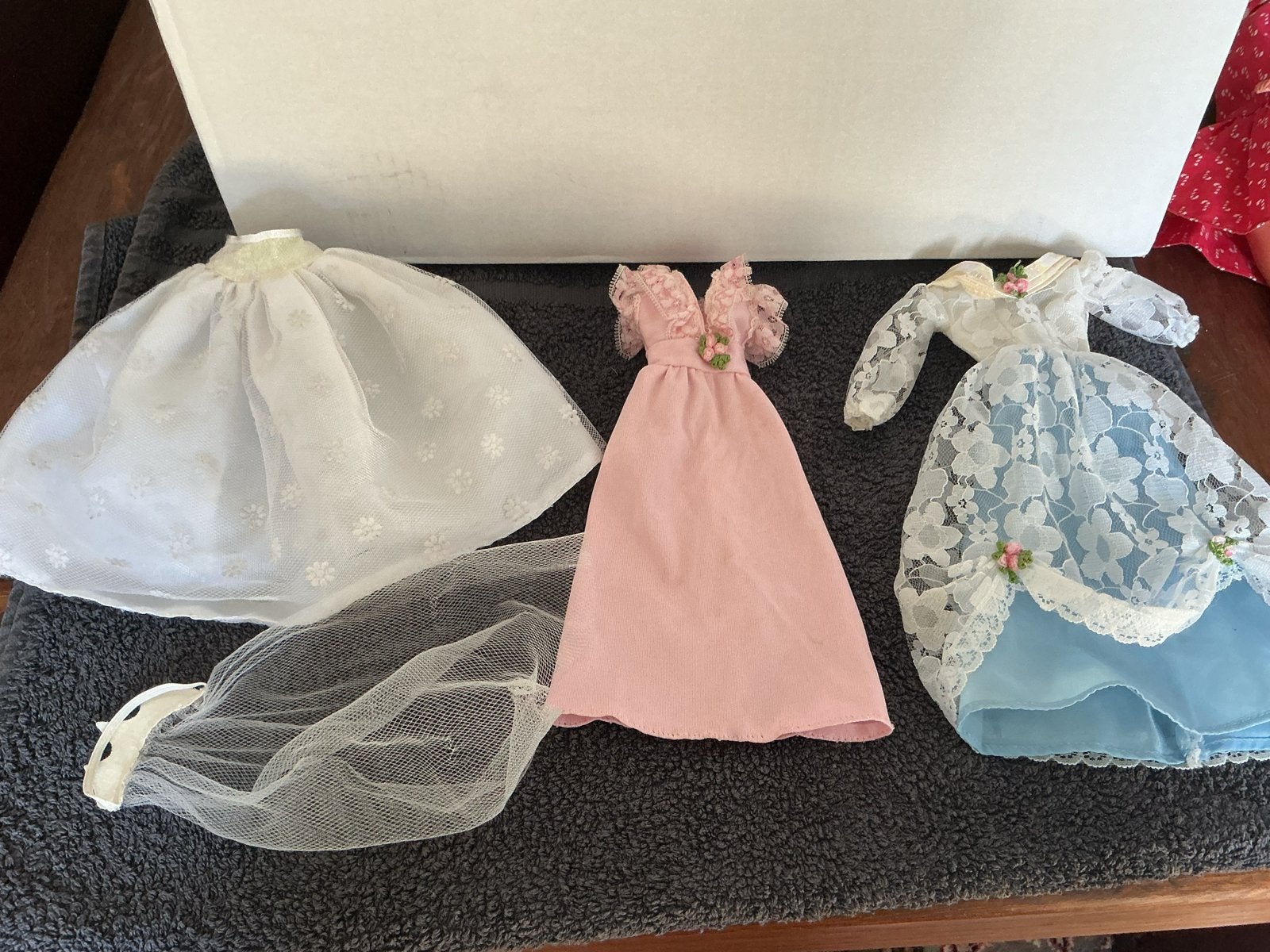 Vintage Bruidskleding voor Barbie (ook los verkrijgbaar), Ophalen of Verzenden, Gebruikt