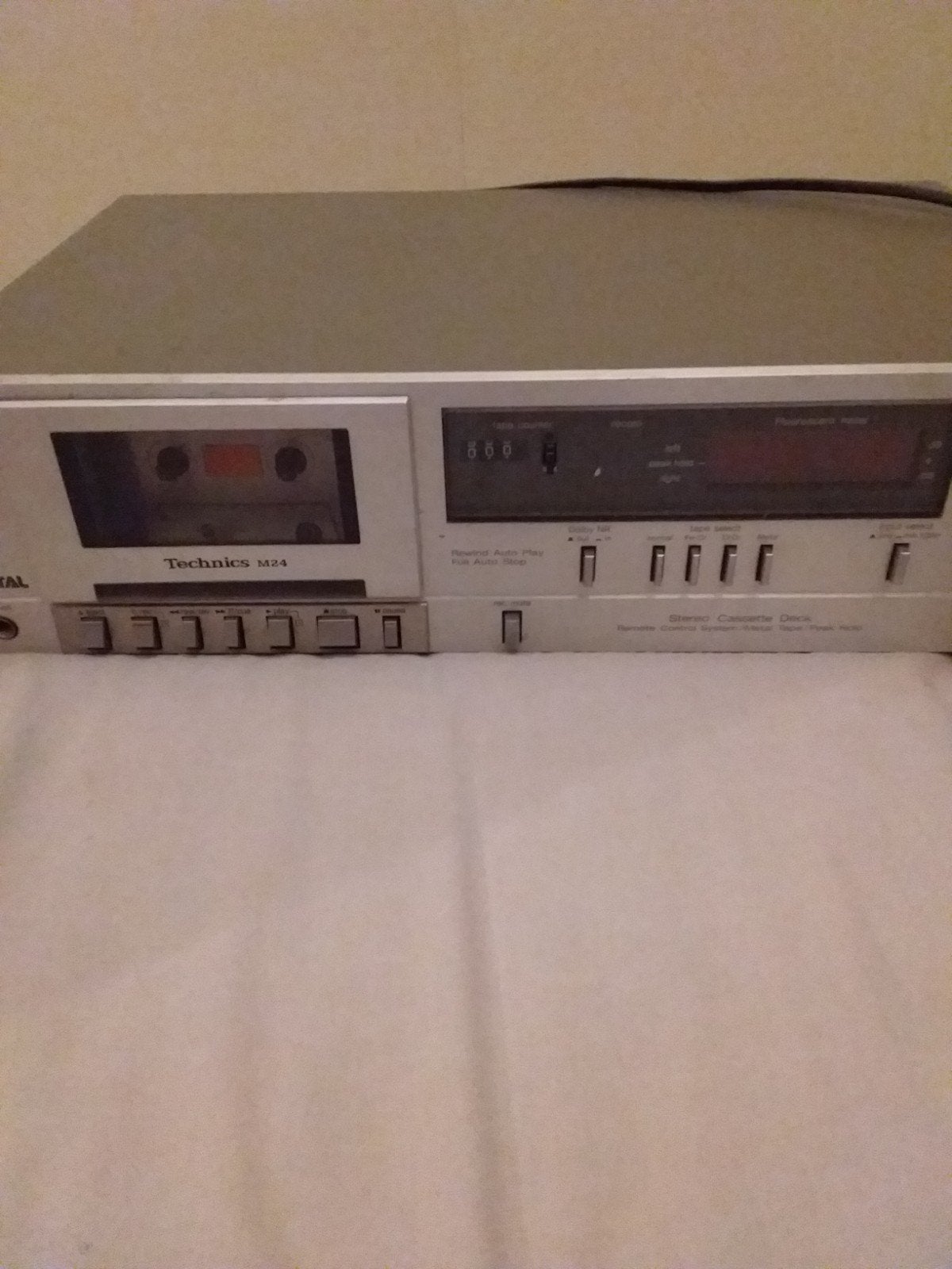 Technics M24 Cassettedeck - Onbekende staat, Ophalen