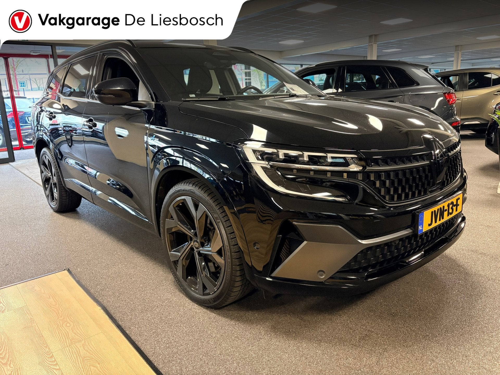 Renault ESPACE E-Tech full hybrid 200 esprit Alpine 7 persoo, Auto's, Renault, 12 maanden, Gebruikt, 1199 cc, Zwart