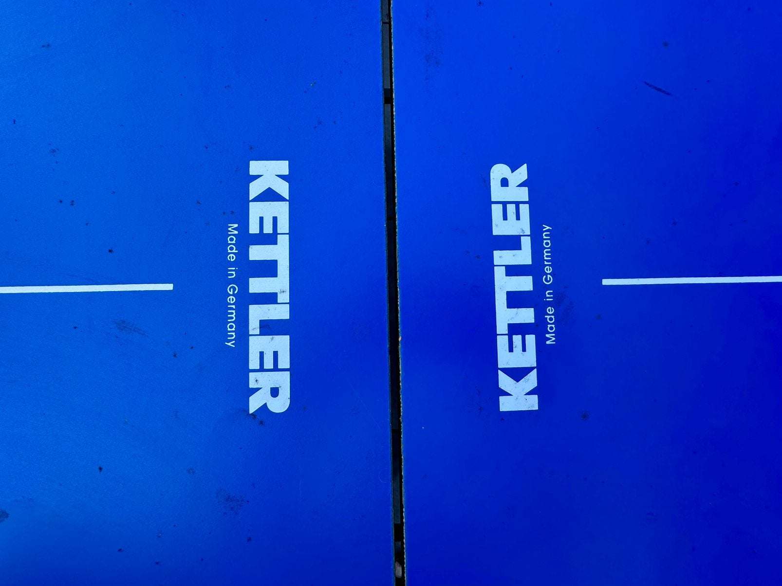 Gebruikte inklapbaar, verrijdbaar Kettler Tafeltennis tafel, Drie personen of meer, Cadeaubon