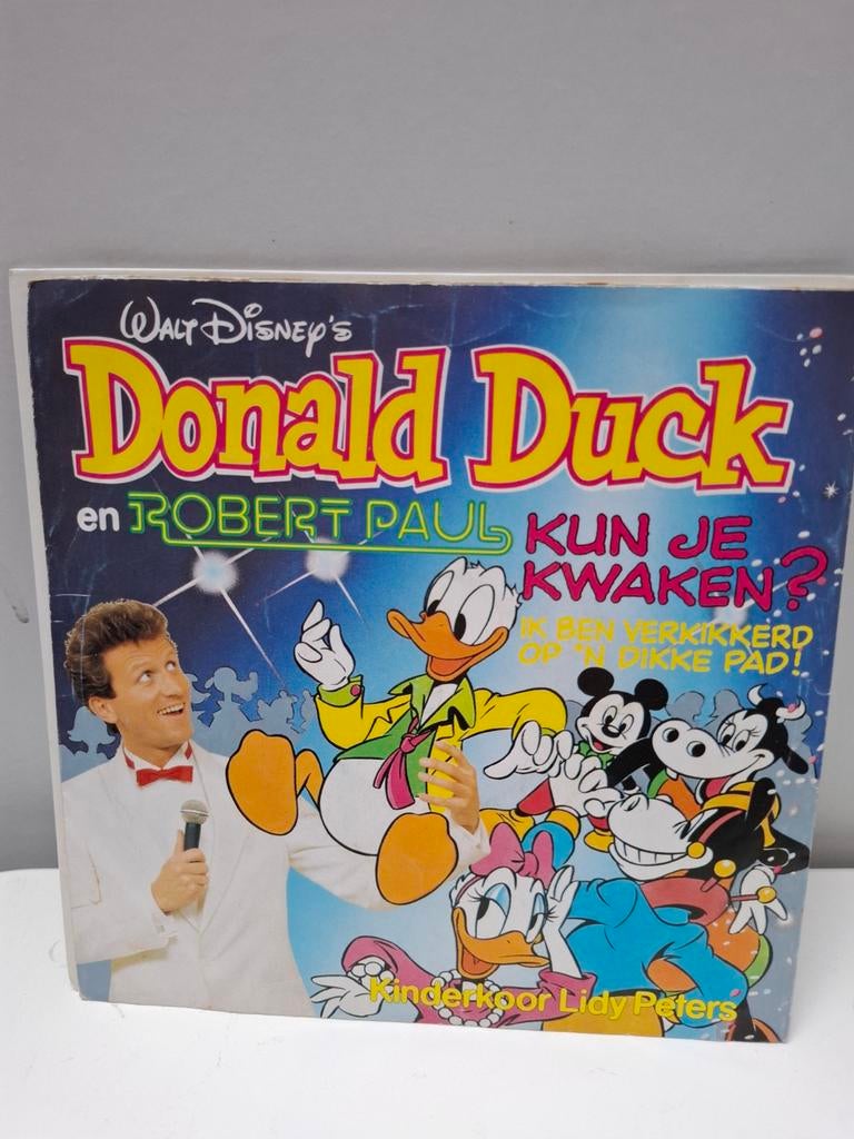 Donald Duck en Robert Paul - Kun je kwaken?, Ophalen of Verzenden, Donald Duck, Gebruikt