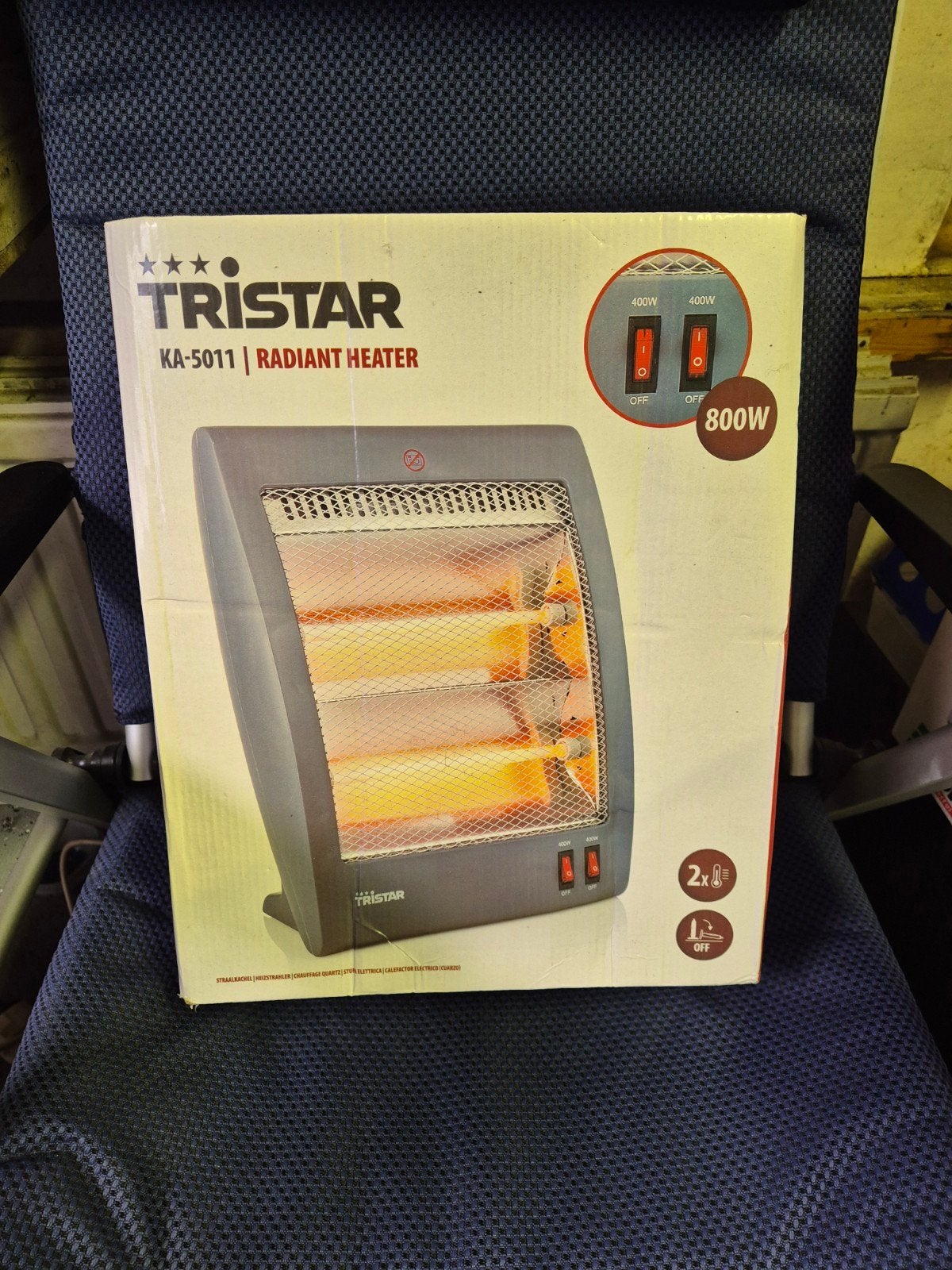 Tristar KA-5011 Radiant Heater - 800W, Ophalen, Zo goed als nieuw