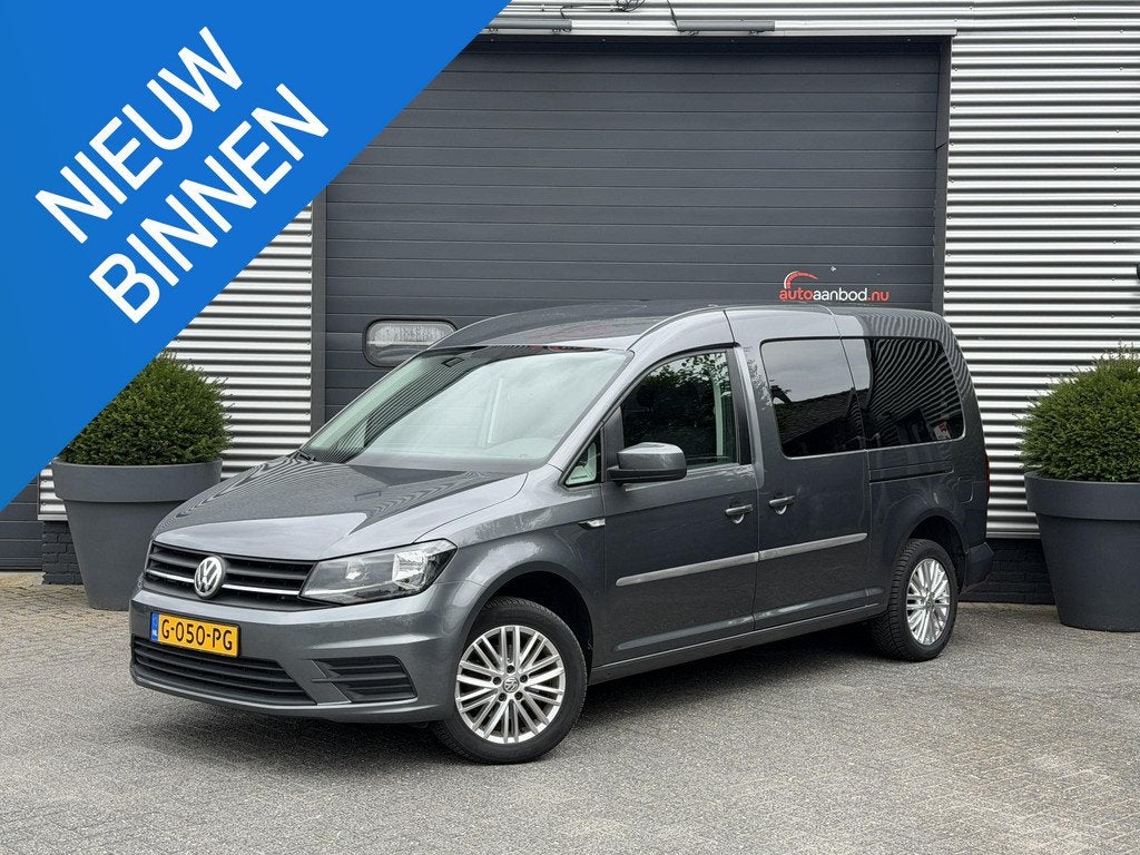 Volkswagen Caddy Maxi 2.0 TDI Trendline 5p Rolstoel Vervoer, Auto's, Volkswagen, Stof, Gebruikt, 4 cilinders, Bedrijf
