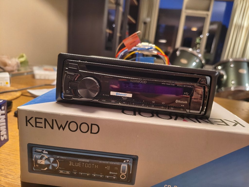 Kenwood autoradio (Bluetooth, USB, CD) KDC-BT33U, Ophalen of Verzenden, Gebruikt
