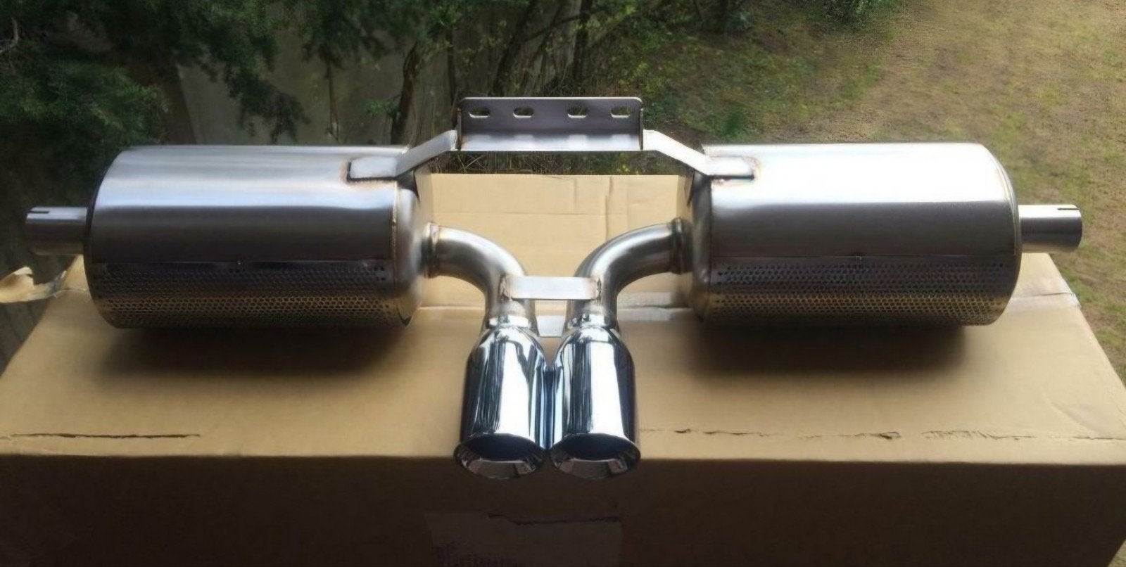Uitlaat rvs sport demper mild PORSCHE BOXSTER 986 ZIE ADV, Ophalen of Verzenden, PERFORMANCE-EXHAUST.NL, INFO@PERFORMANCE-EXHAUST.NL