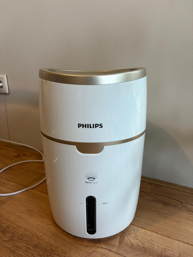 Philips NanoCloud Luchtbevochtiger — Licht gebruikt, Ophalen of Verzenden, Luchtbevochtiger