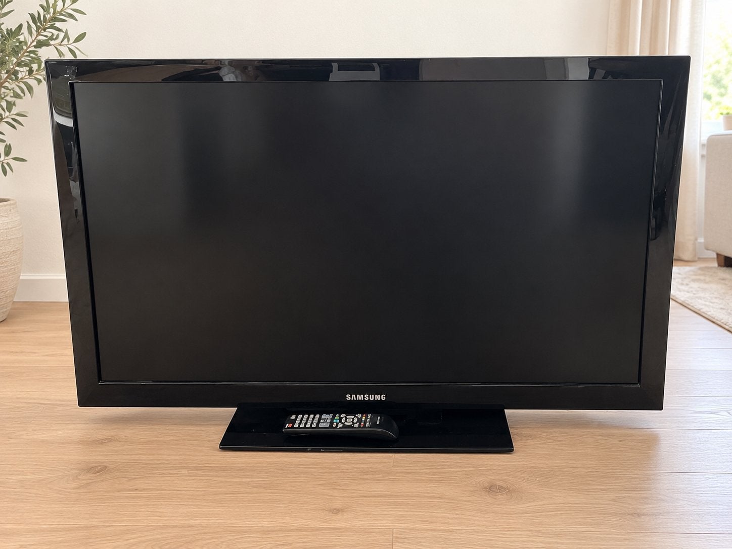 Samsung TV - Goede staat met afstandsbediening, Ophalen, Gebruikt, 50 Hz, 80 tot 100 cm
