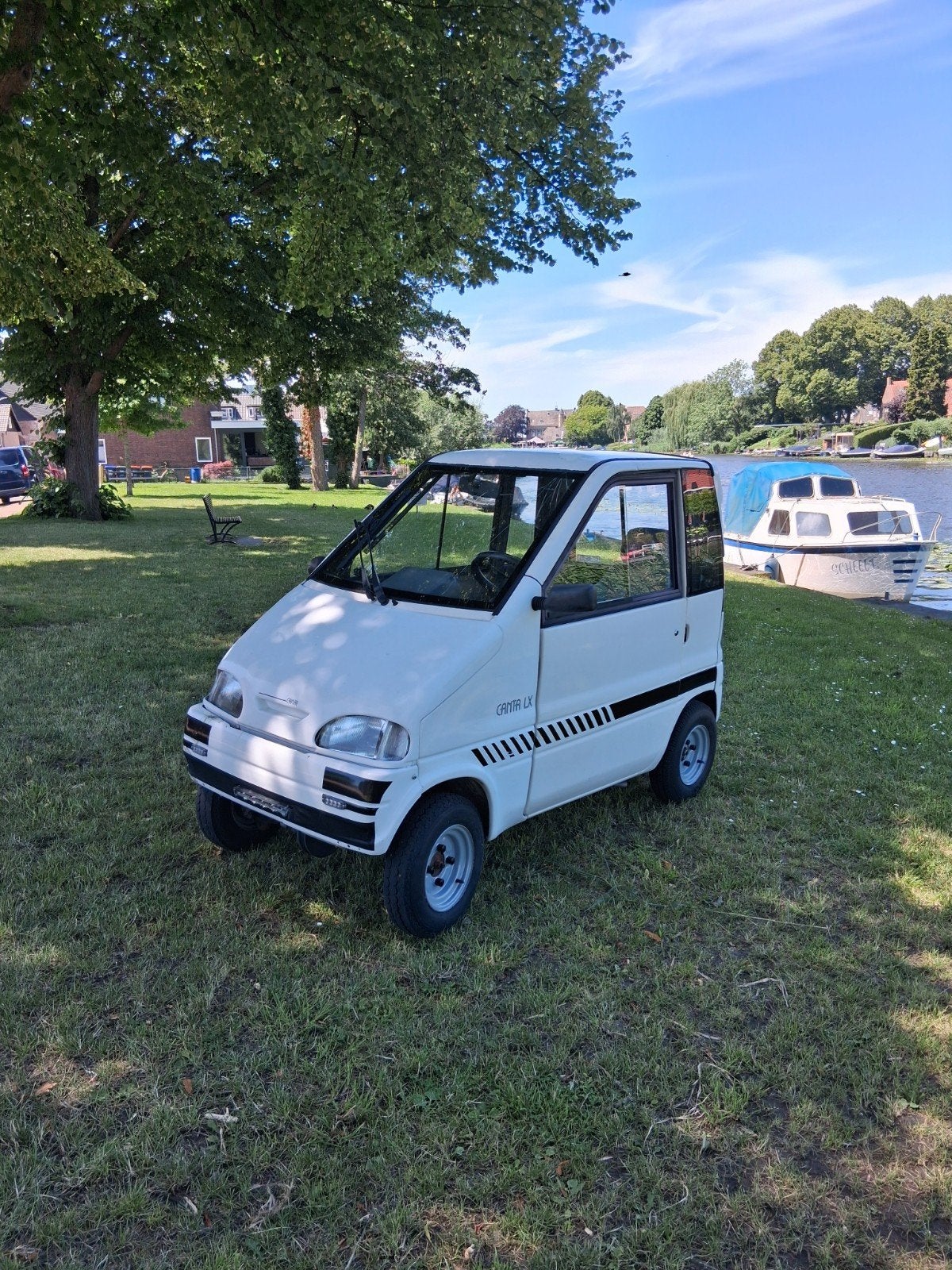 Mooie canta lx, Ophalen