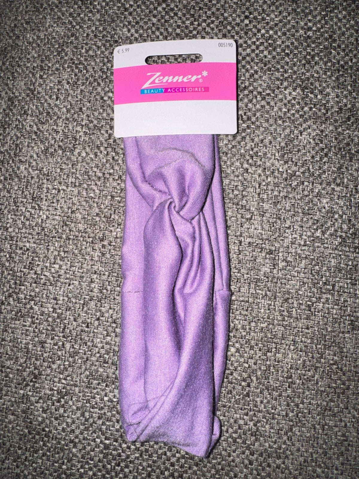 Zenner Haarband Lila - Nieuw, Ophalen of Verzenden, Nieuw, Overige typen