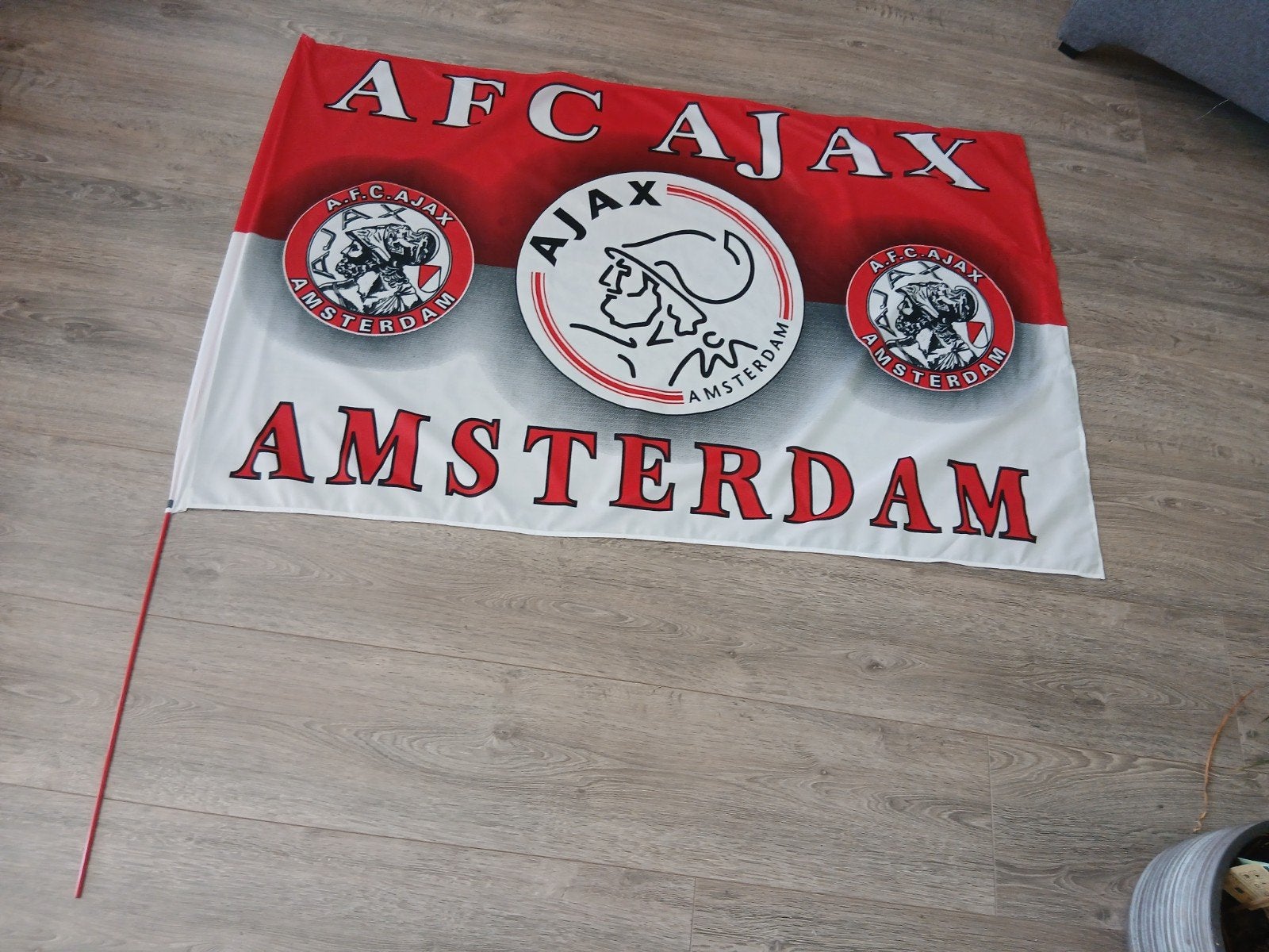 AJAX vlag / stadion vlag, Ophalen, Zo goed als nieuw