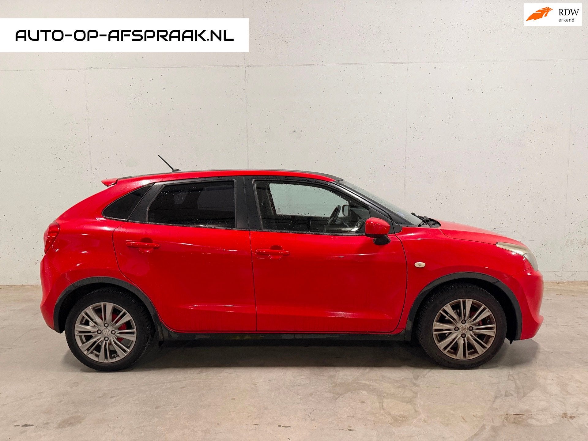 Suzuki Baleno 1.2 Exclusive 5drs. Stoelverw. Airco Cruise Co, Voorwielaandrijving, Dealer onderhouden, Stof, Gebruikt