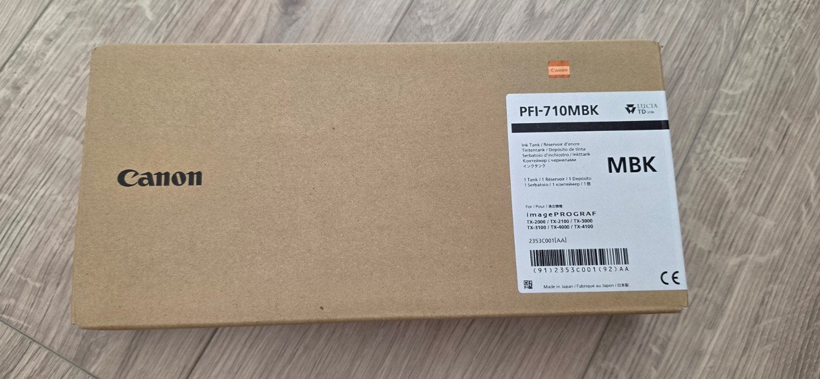 Canon PFI-310 inktcartridges / PFI-710MBK, Computers en Software, Ophalen, Nieuw, Cartridge, Canon