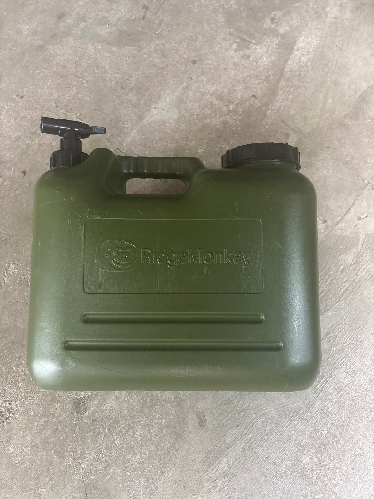 RidgeMonkey Waterkan met Kraan - Groen 20ltr, Ophalen of Verzenden, Gebruikt