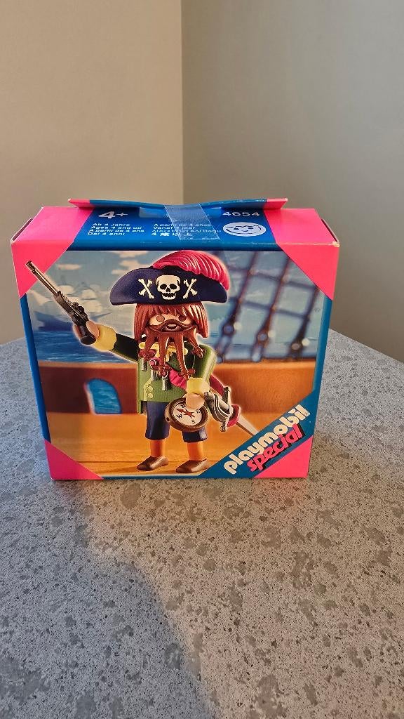 Playmobil 4654 Piraten kapitein nieuw in doos, Ophalen of Verzenden, Nieuw, Complete set