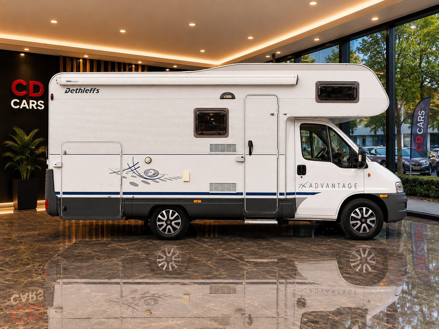 Fiat GLOBETROTTER Dethleffs Vast bed, Keuken, Toilet, Mistla, Caravans en Kamperen, Info@cd-cars.nl, C.D. Cars, Schelluinsestraat 7
4203NJ  GORINCHEM, NL