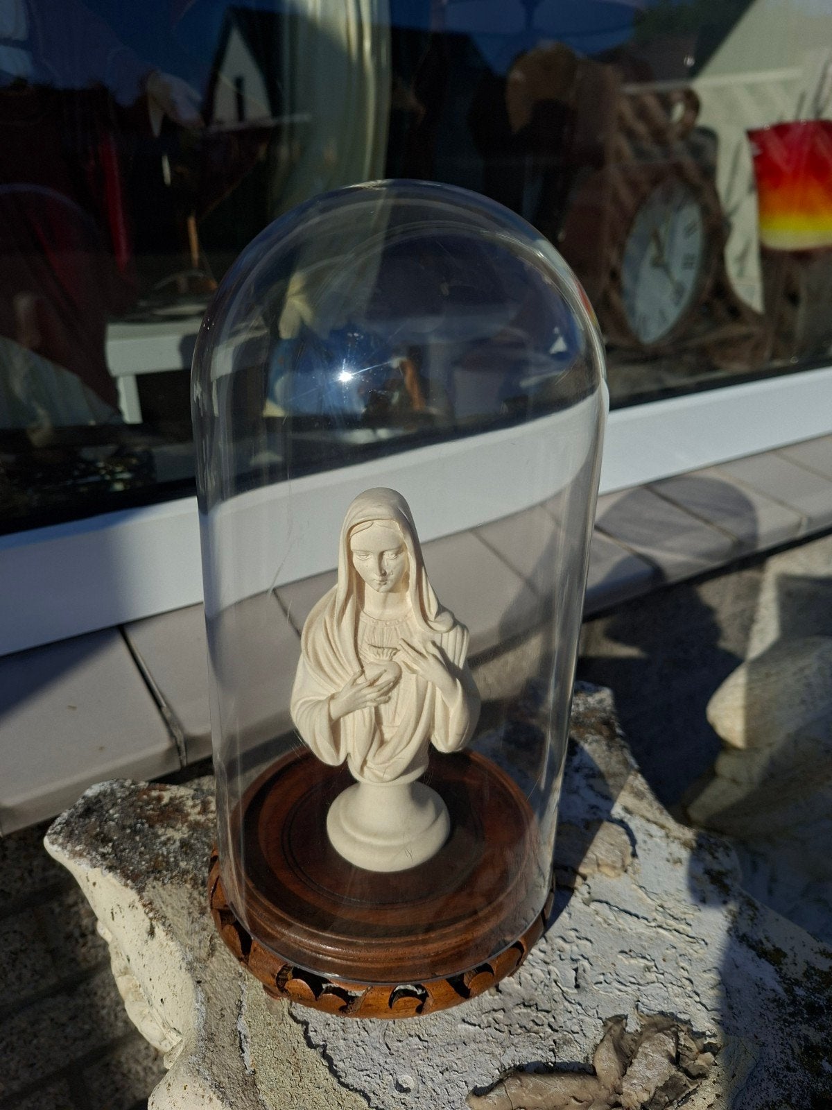 Maria in stolp - Devotiebeeldje, Ophalen of Verzenden