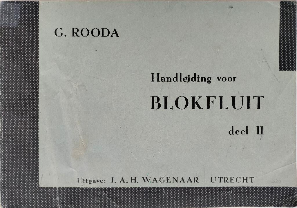 Handleiding voor Blokfluit deel II, Gebruikt, Verzenden, Overige genres, Les of Cursus