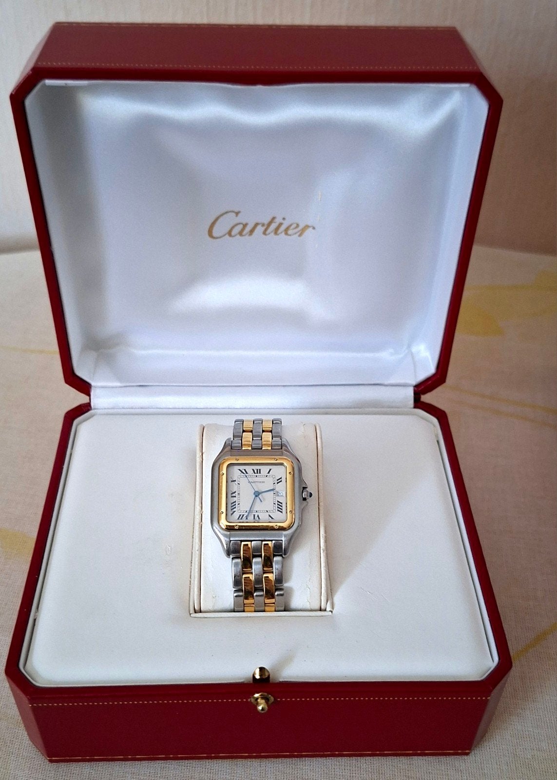 Cartier horloge doos. Santos Panthere Tank Française., Sieraden, Tassen en Uiterlijk, Ophalen of Verzenden, Gebruikt