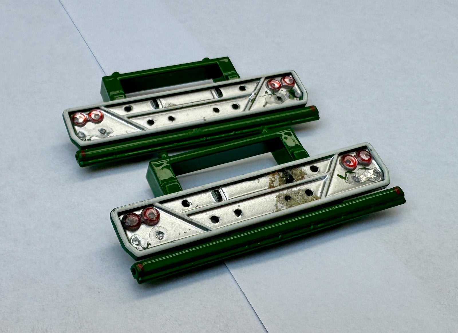 Tekno achterbumper oplegger/trailer/tautliner, Hobby en Vrije tijd, Modelauto's | 1:50, Gebruikt, Bus of Vrachtwagen, Tekno, Ophalen of Verzenden
