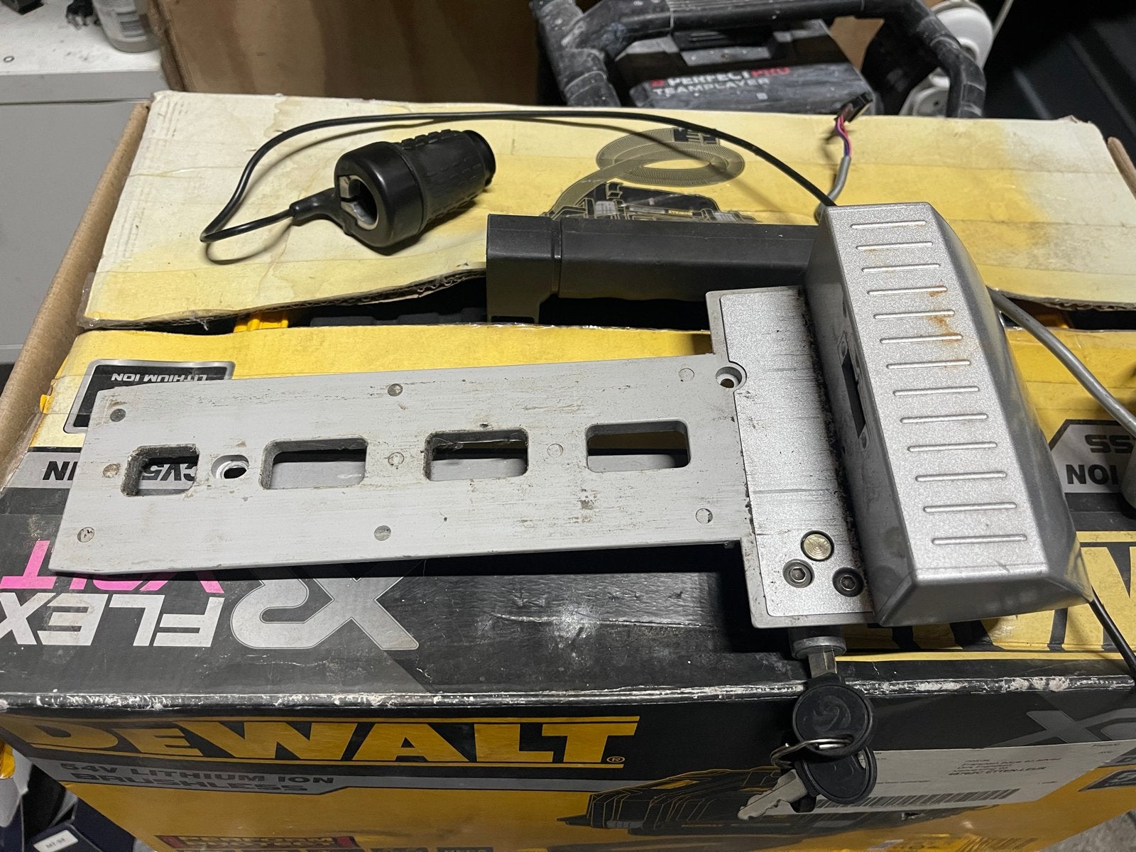 Accu houder Slede voor Sparra C1/C2 E-bike, Gebruikt