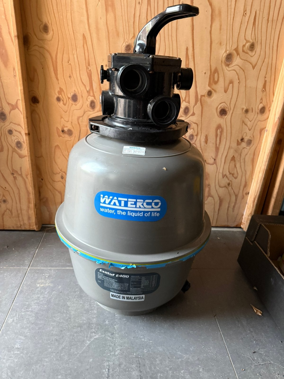 Waterco exotuf E400 zandfilter, Ophalen of Verzenden, Zo goed als nieuw