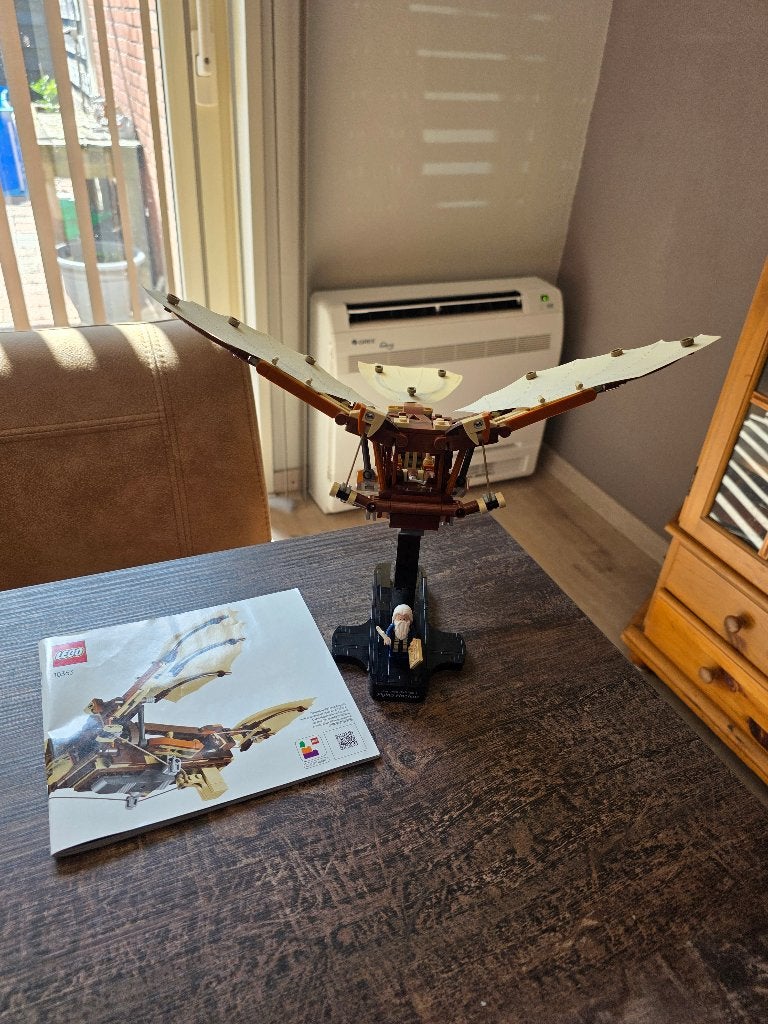 lego 10363 Leonardo da vinci's flying machine, Gebruikt, Lego, Compleet, Ophalen of Verzenden