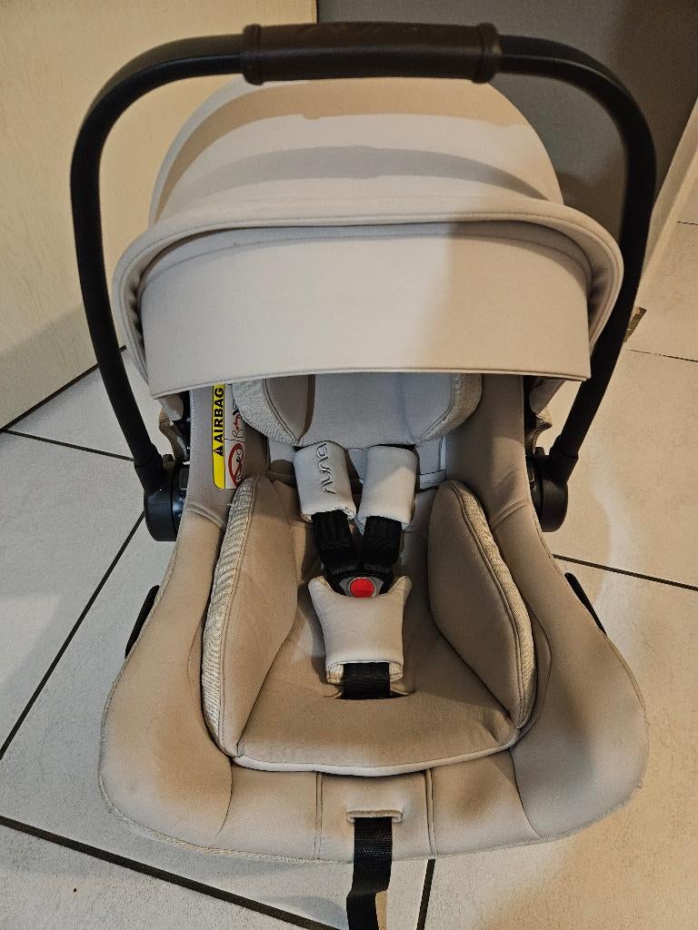 Nuna pipa next i-size, Autogordel of Isofix, Zijbescherming, Zo goed als nieuw, 0 t/m 13 kg