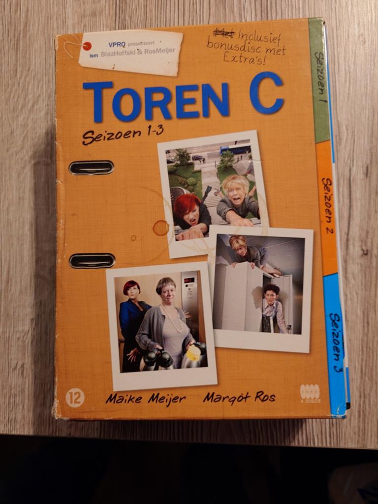 Toren C S1 tm S3 DvD Box, Vanaf 12 jaar, Ophalen of Verzenden, Zo goed als nieuw, Actie en Avontuur