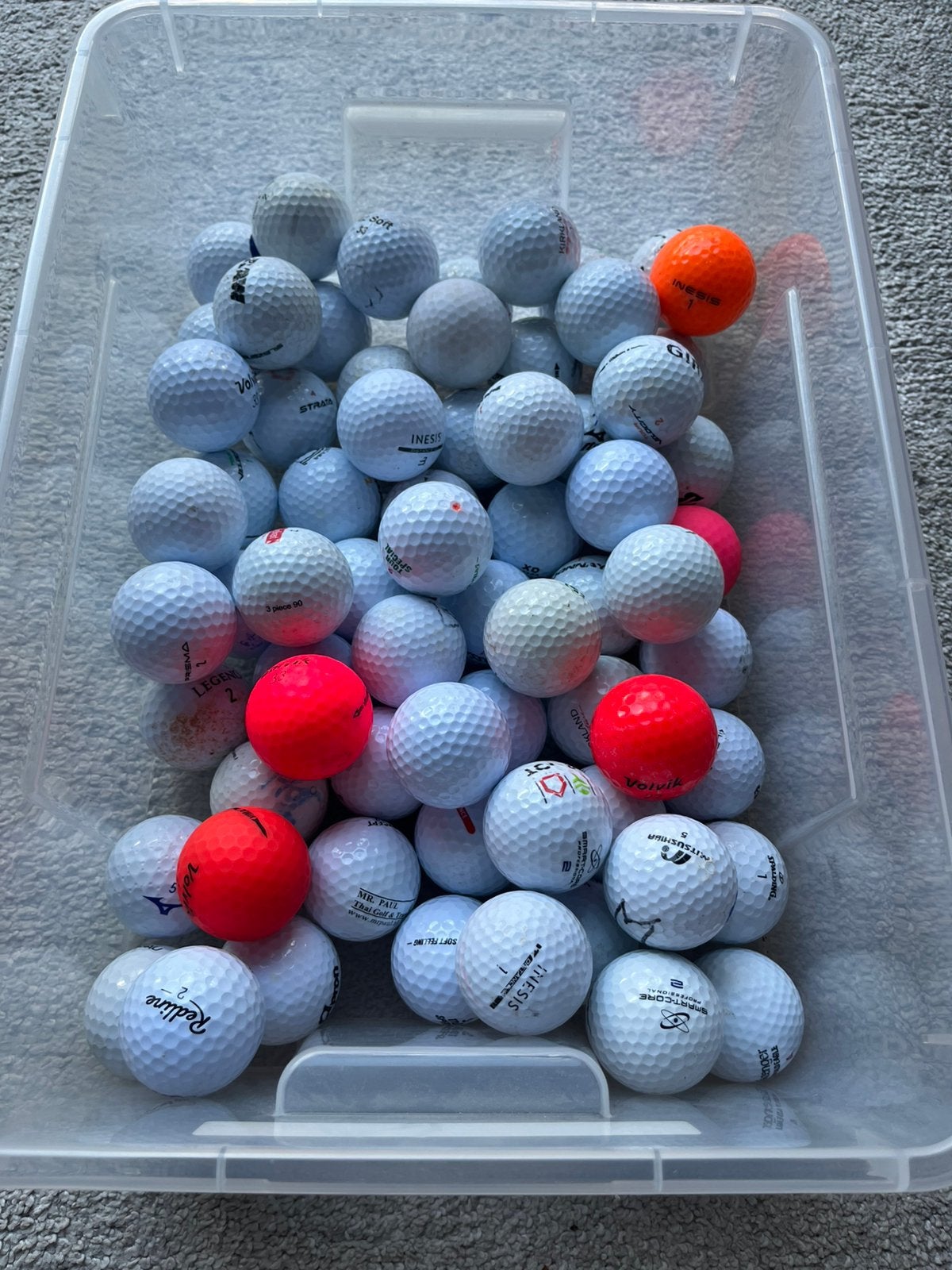 68 mooie Golfballen, Sport en Fitness, Golf, Ophalen of Verzenden, Gebruikt, Bal(len)