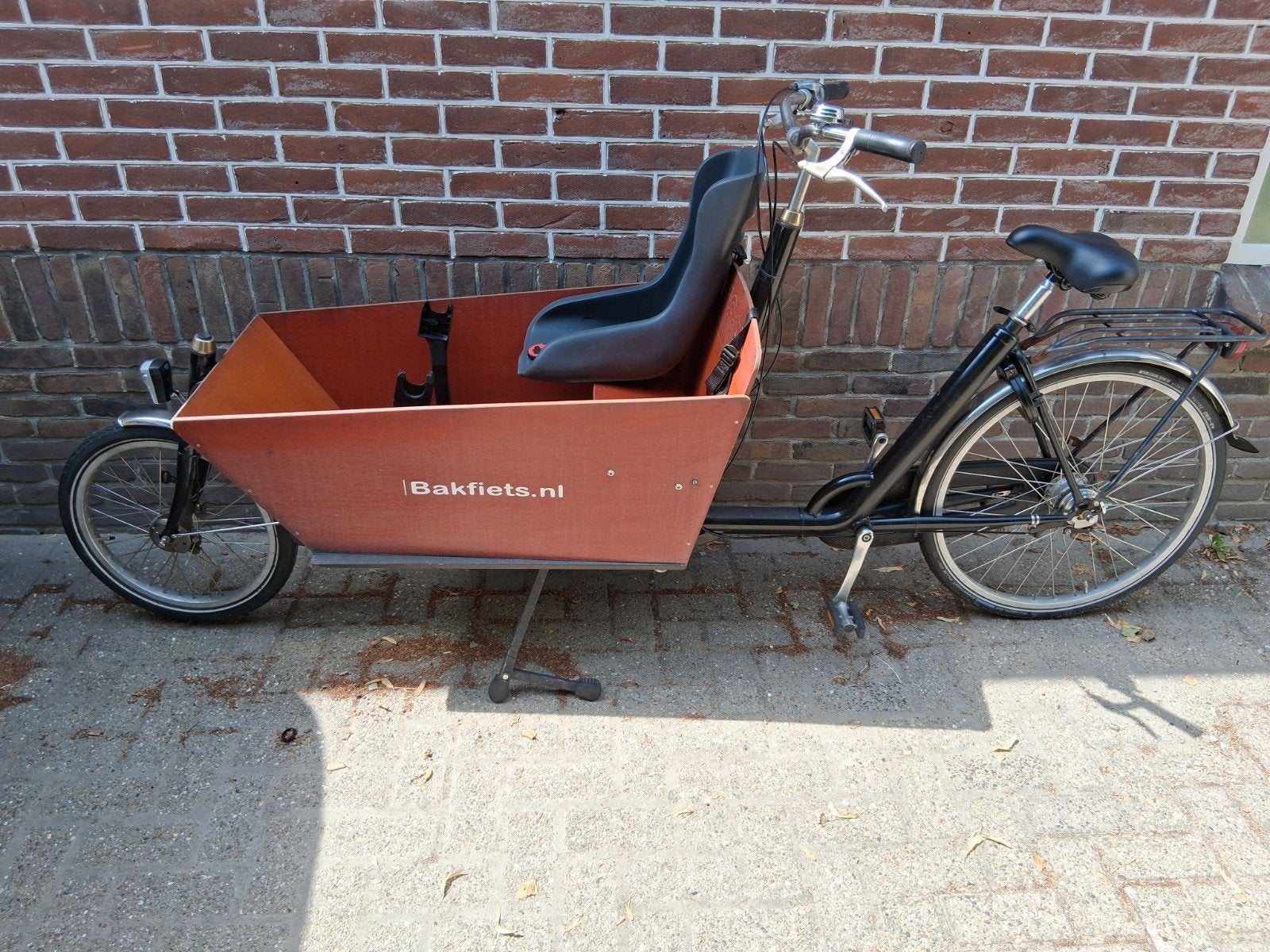 Bakfiets van bakfiets, Gebruikt, 3 kinderen, Schijfrem, Ophalen