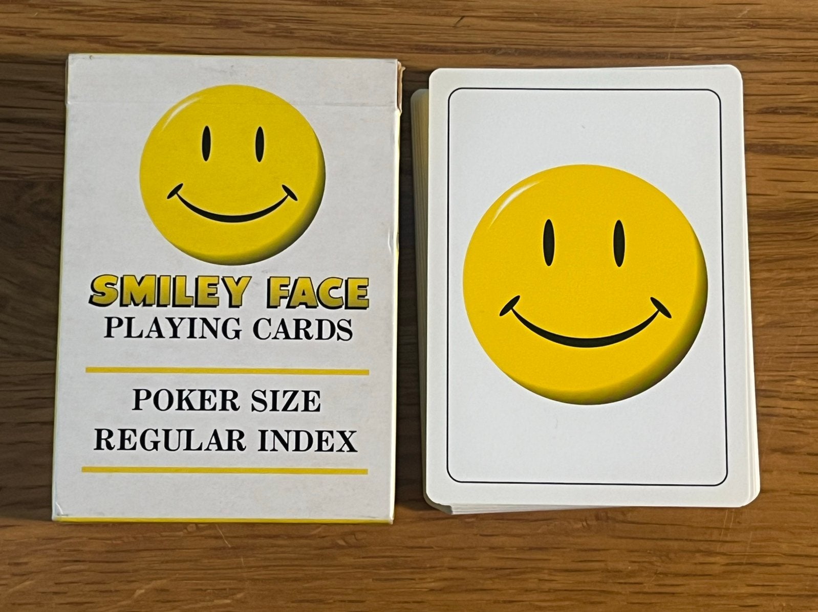 Vintage Carta Mundi Smiley Face speelkaarten + 2 jokers, Verzamelen, Verzenden, Zo goed als nieuw, Speelkaart(en)