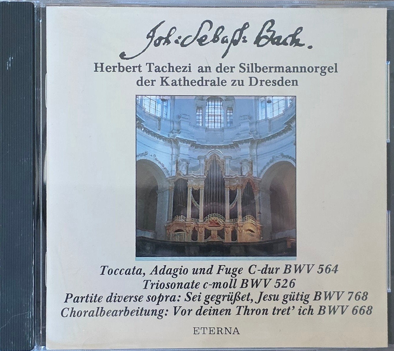 Bach: Toccata, Adagio & Fuga C-dur BWV 564 - Herbert Tachezi, Cd's en Dvd's, Cd's | Klassiek, Gebruikt, Ophalen of Verzenden, Orkest of Ballet