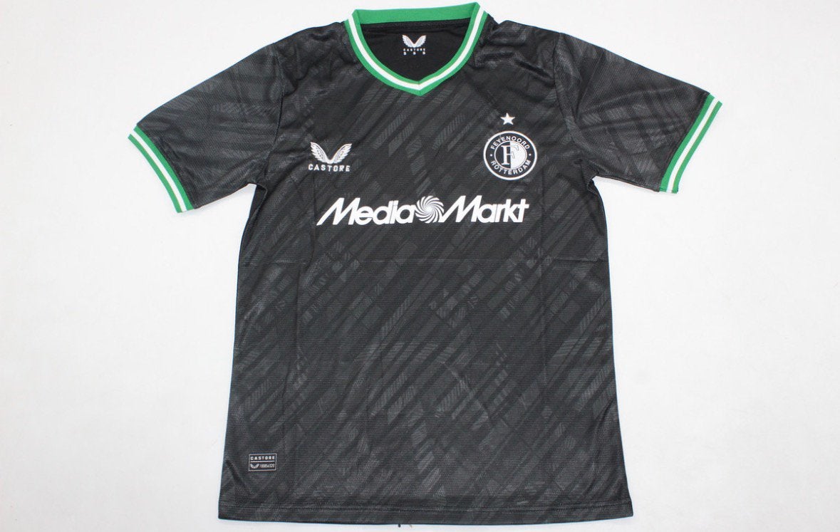 Feyenoord uittenue 24/25 (Maat en bedrukking naar keuze), Maat XL, Ophalen of Verzenden, Zo goed als nieuw, Shirt