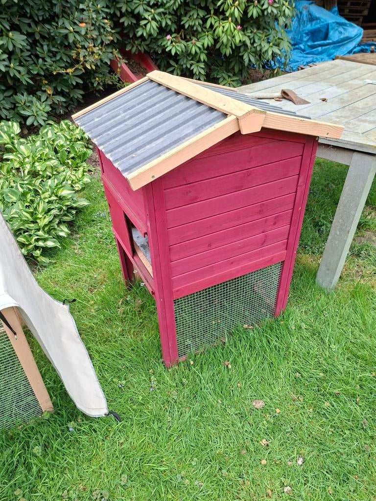 Konijnenhok, Dieren en Toebehoren, Ophalen, 110 cm of meer, Hok, 90 cm of meer