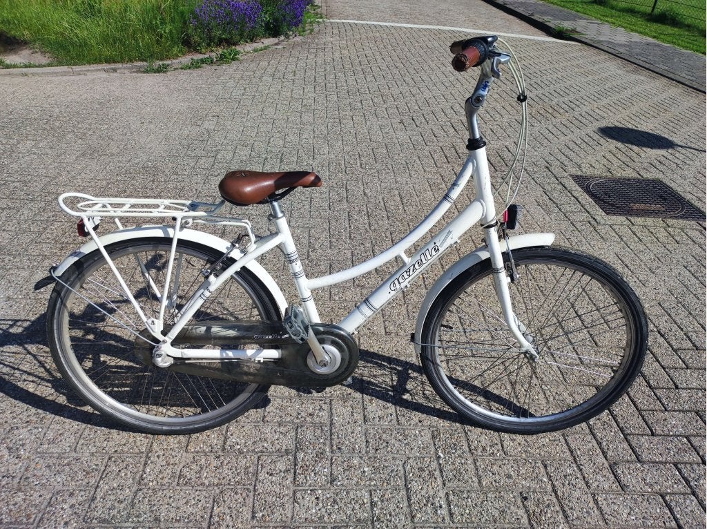 Gazelle 26 inch meisjes fiets 3 speed, Terugtraprem, Gebruikt, Niet ingevuld, Niet ingevuld