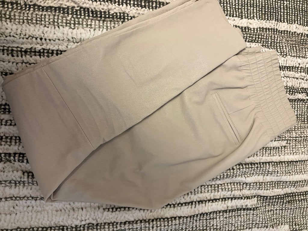 IBANA - leren broek - maat 42, Kleding | Dames, Broeken en Pantalons, Overige kleuren, Maat 42/44 (L), IBANA, Ophalen of Verzenden