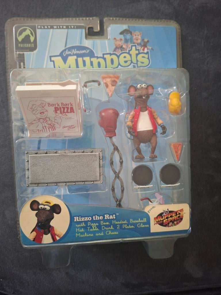 Jim Henson's Muppets Rizzo the Rat Actiefiguur Nieuw, Ophalen of Verzenden, Nieuw