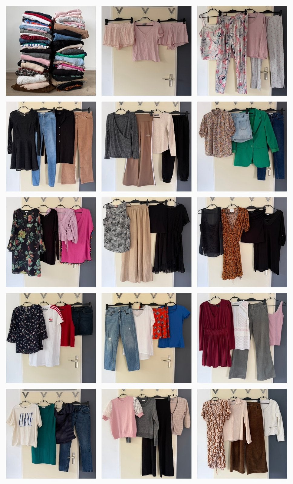 Kledingpakket 55 items maat S/M, Ophalen of Verzenden, Zo goed als nieuw, Maat 38/40 (M)