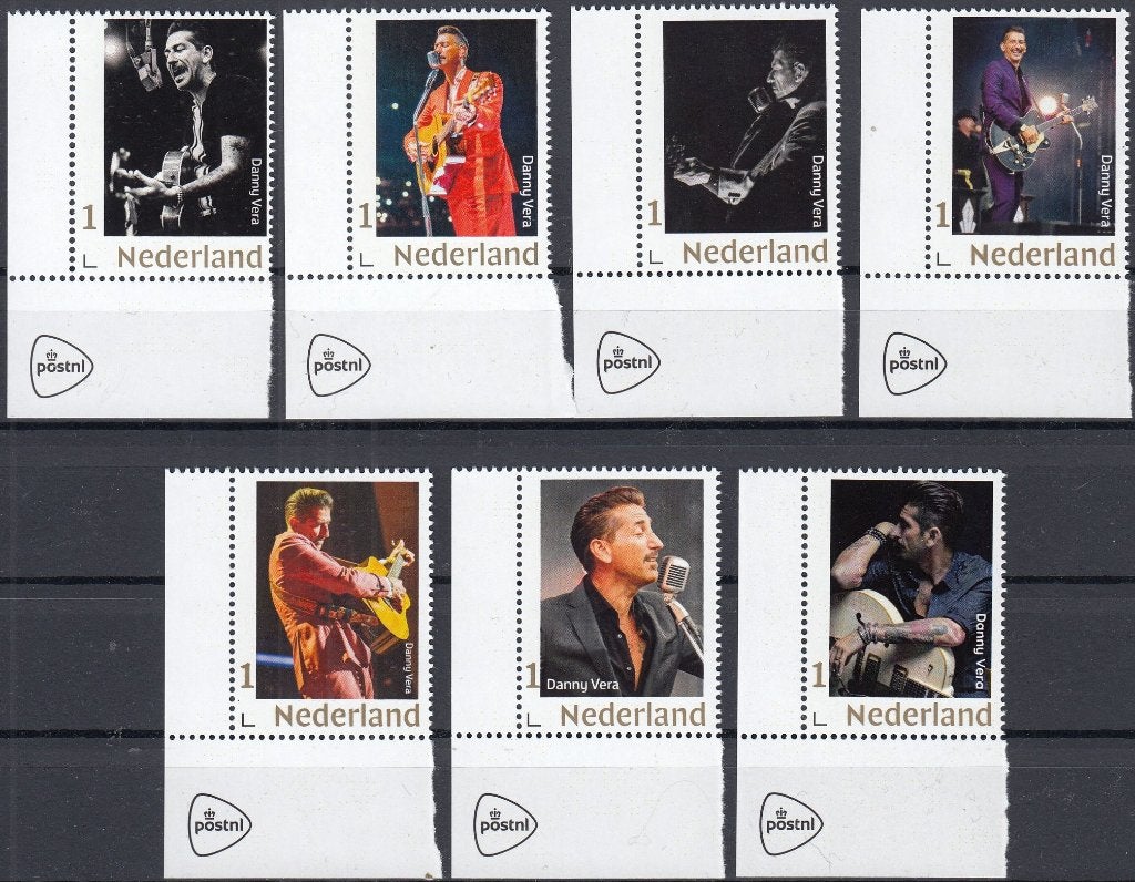 Nederland- Persoonlijke- Serie Goud - 14 x Danny Vera- P, Ophalen of Verzenden, Na 1940, Postfris