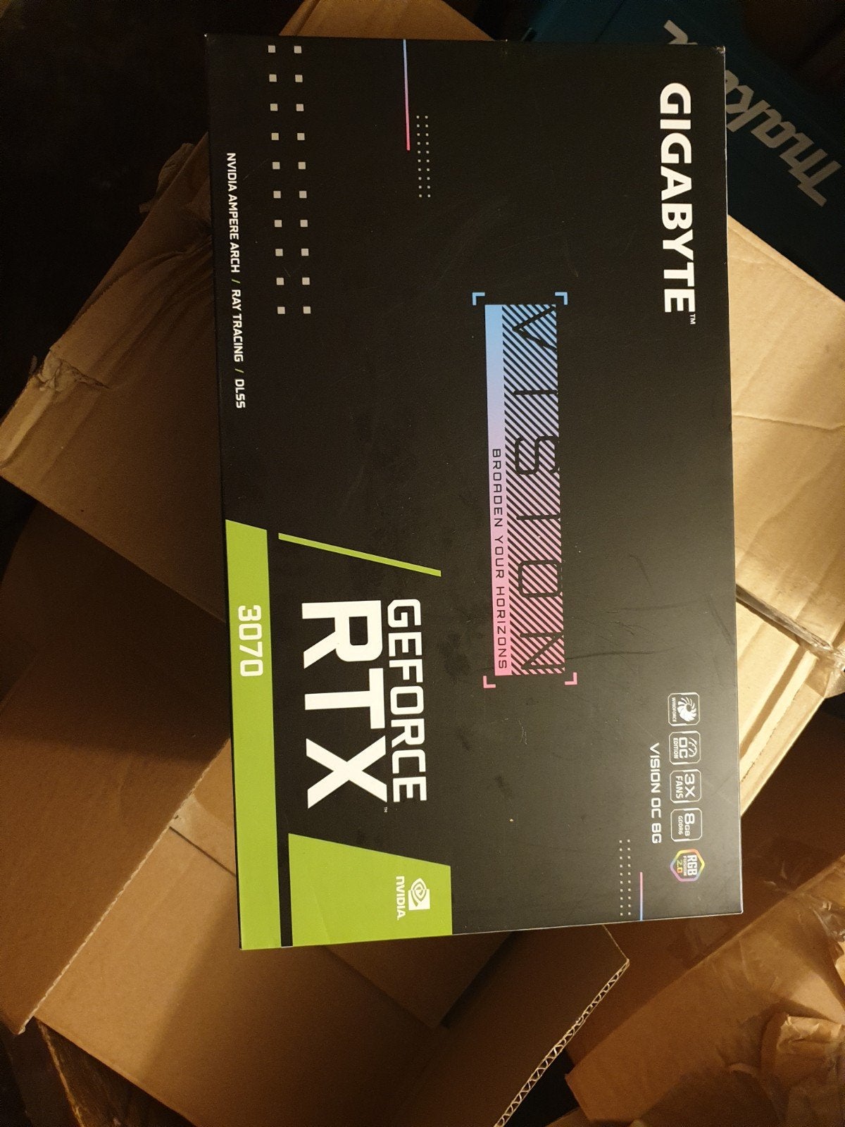 Gigabyte GeForce RTX 3070 Gaming OC 8G Videokaart, Computers en Software, GDDR6, PCI-Express 4, Nieuw, Ophalen of Verzenden