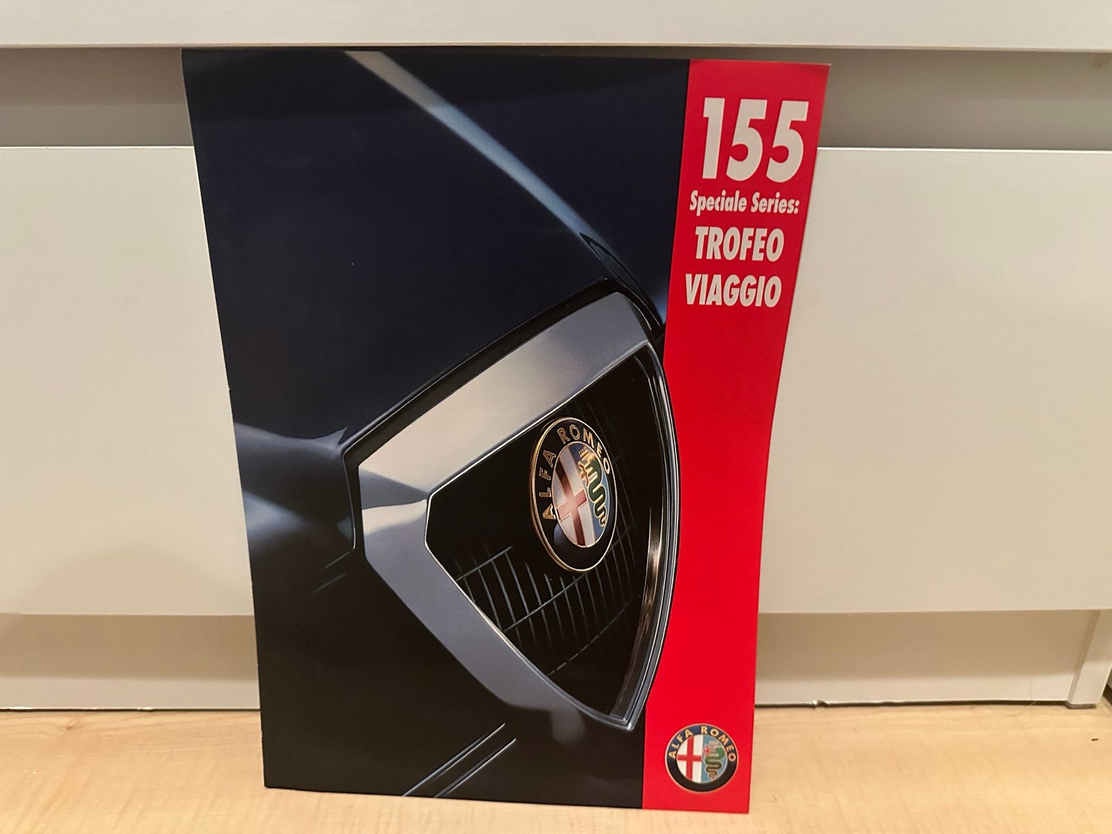Alfa Romeo 155 Speciale Series: Trofeo Viaggio Boekje, Boeken, Ophalen of Verzenden, Zo goed als nieuw, Alfa Romeo