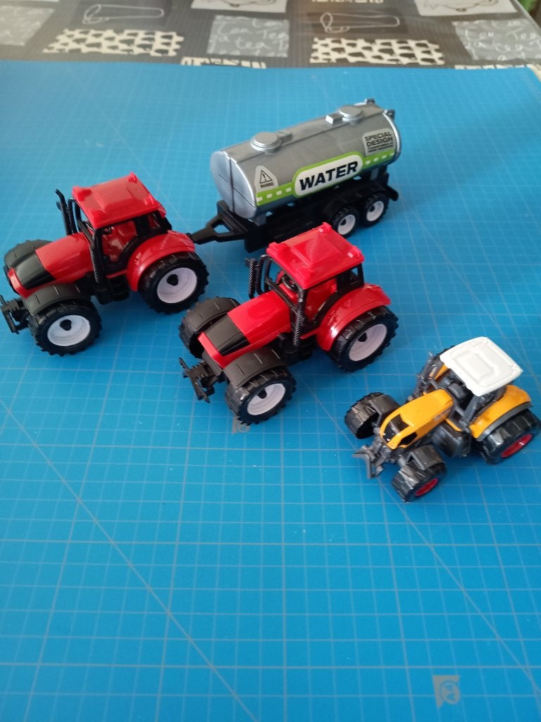 3 stuks Speelgoed Tractors, Ophalen of Verzenden, Zo goed als nieuw
