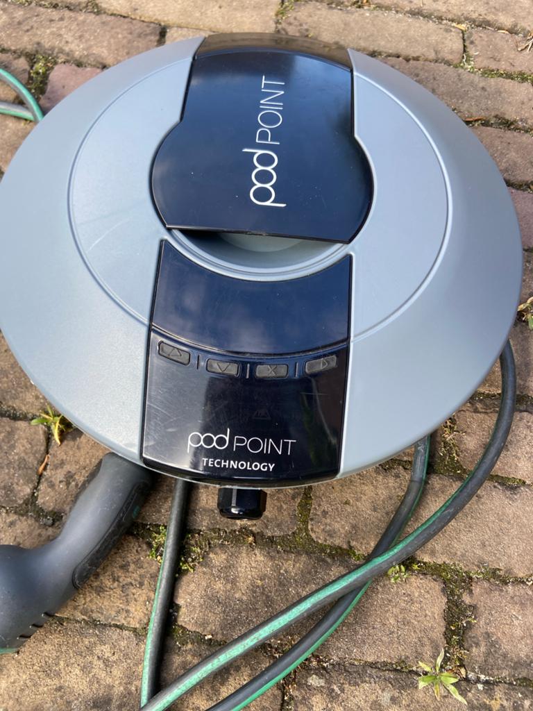 Pod Point 1 fase wallbox voor hybride auto's, Ophalen of Verzenden, Gebruikt, Laadpaal