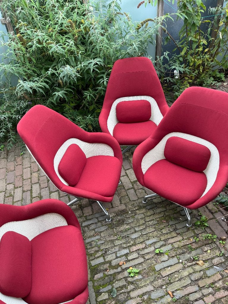 2x Steelcase Coalesse fauteuils lounge set, Ophalen, Metaal, Gebruikt, 75 tot 100 cm