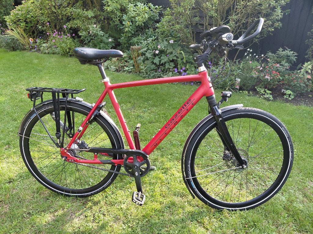 Gazelle Ultimate S Line Sport 57cm Alfine 8 Carbon riem, Versnellingen, Ophalen of Verzenden, Zo goed als nieuw, 57 tot 61 cm