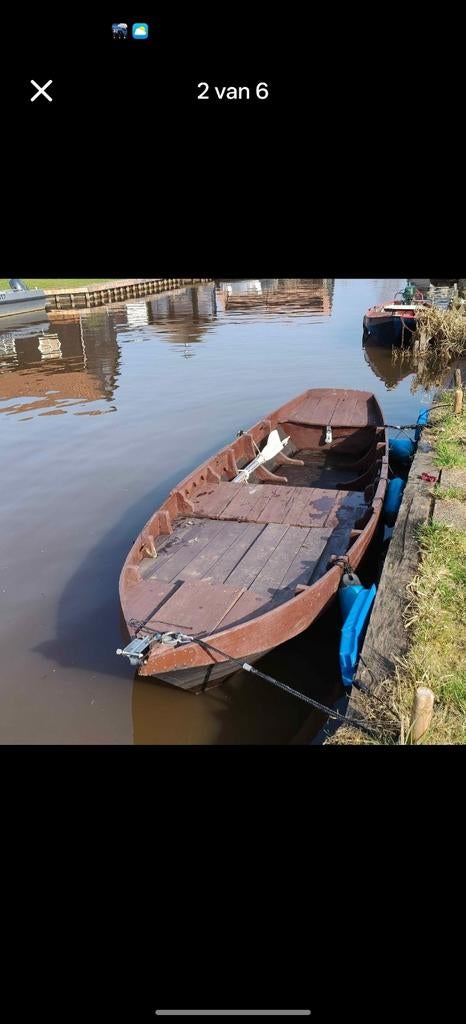 Een snelle punter 5.10 mtr., Ophalen