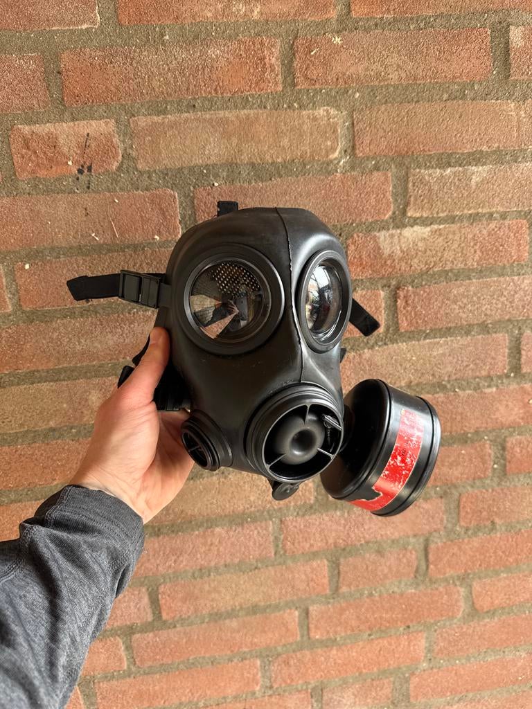 Anti gasmasker / CBRN masker KL, Ophalen of Verzenden, Landmacht, Nederland